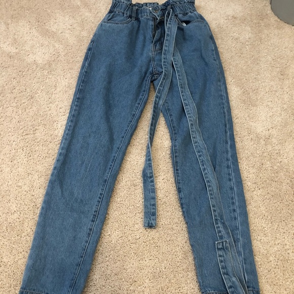 Paper bag jeans - Picture 1 of 2